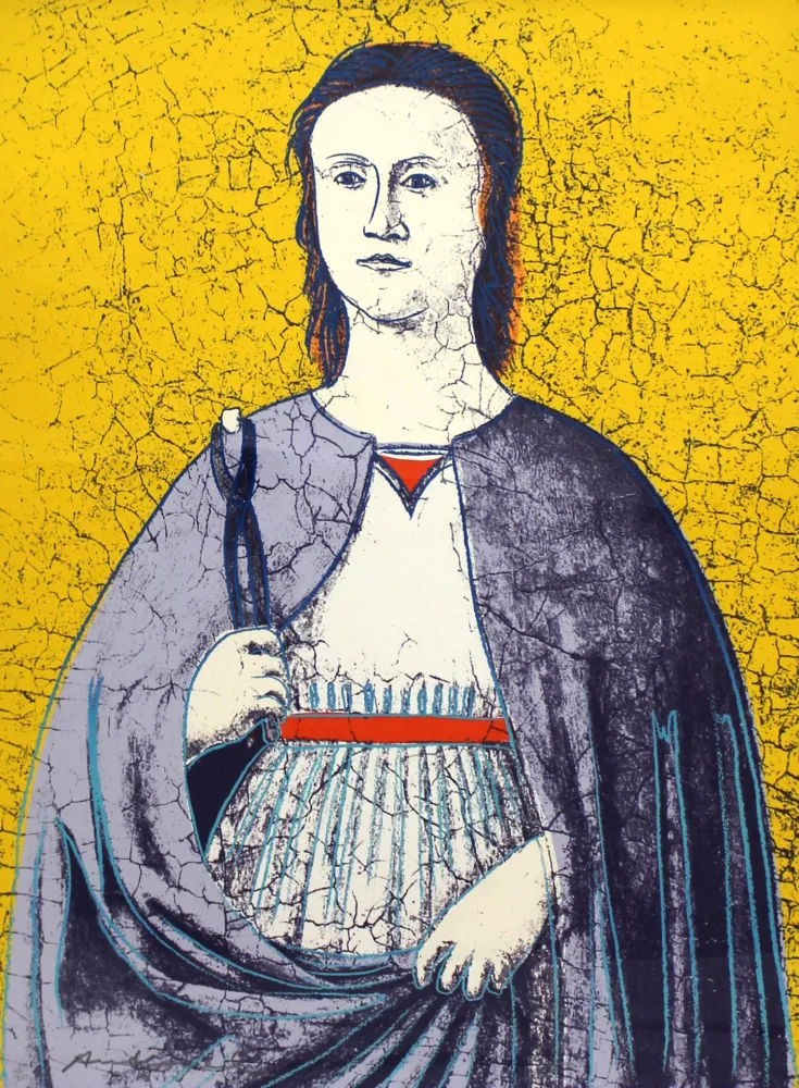 Serigrafia Warhol - Saint  Apollonia 333