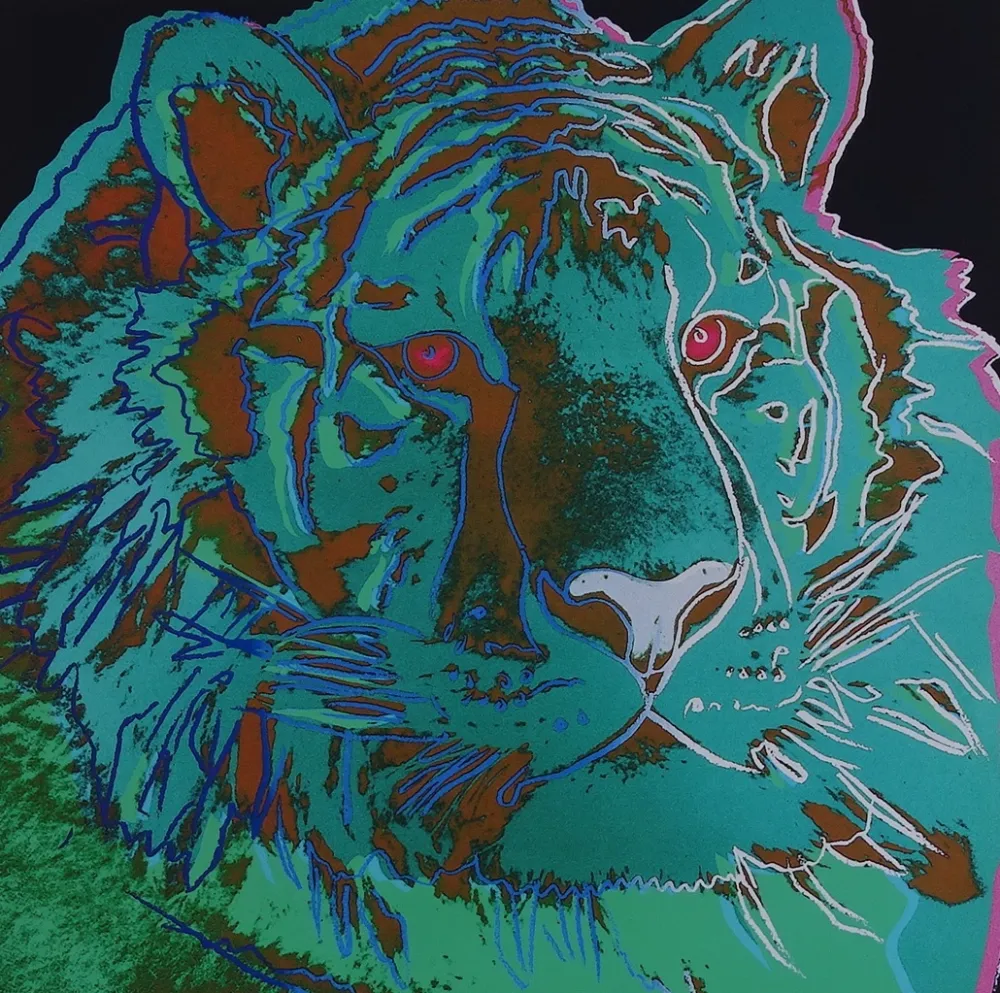 Serigrafia Warhol - Siberian Tiger