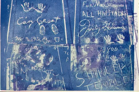 Serigrafia Warhol - Sidewalk (FS IIB.304)  Trial Proof