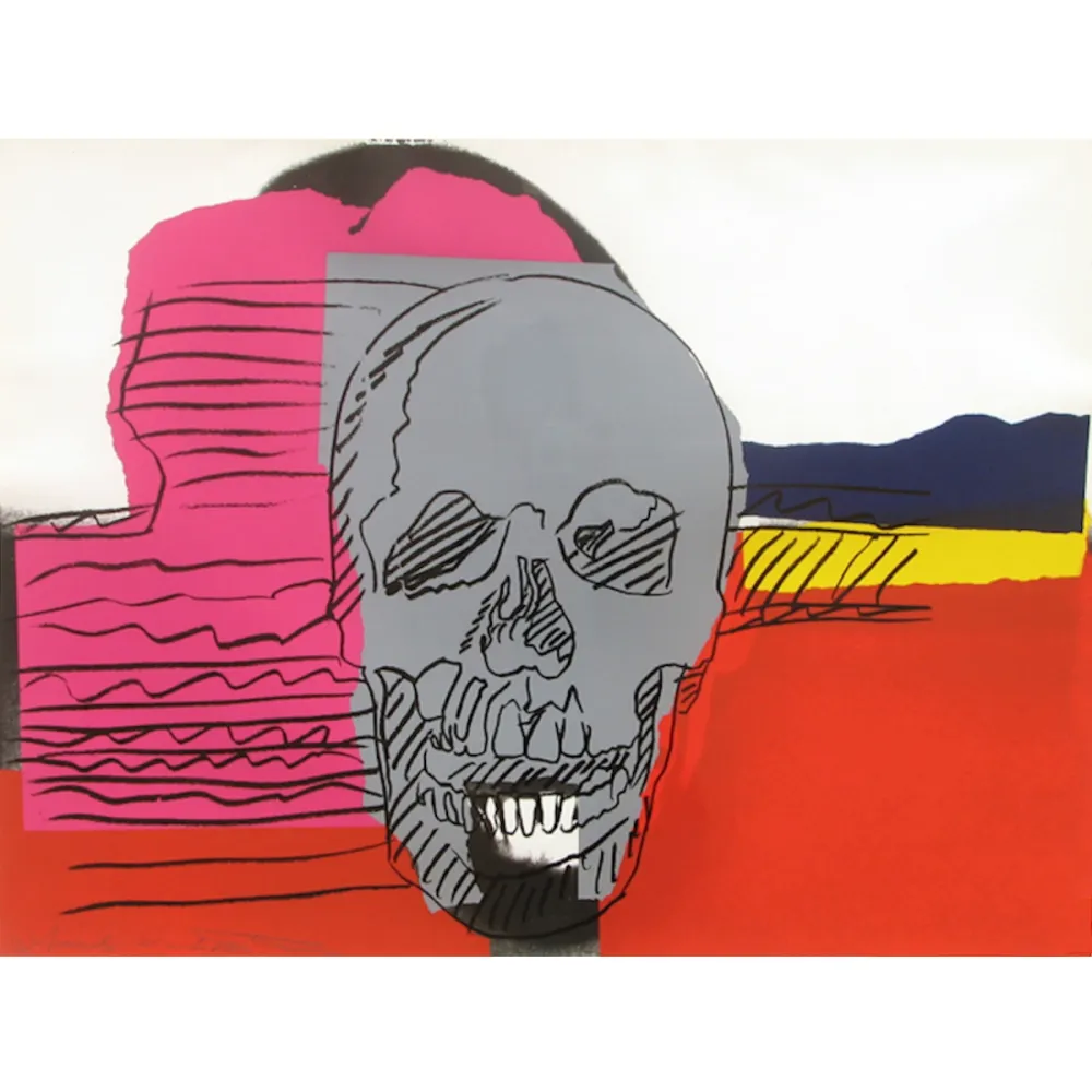 Serigrafia Warhol - Skull (FS II.159)