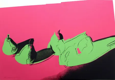 Serigrafia Warhol - Space Fruit: Pears (FS II.203)