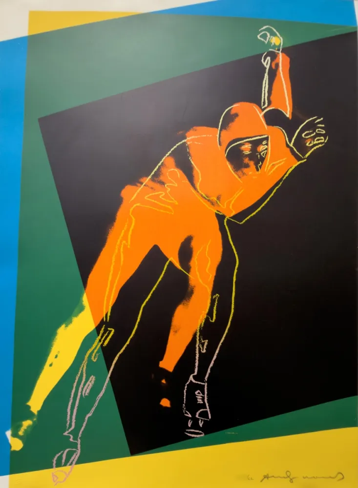 Serigrafia Warhol - Speed Skater (FS II.303)