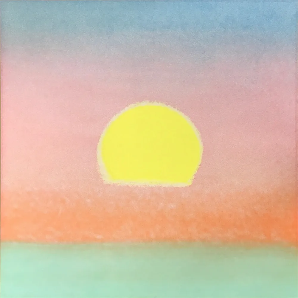 Serigrafia Warhol - Sunset (FS II.85) (Unique