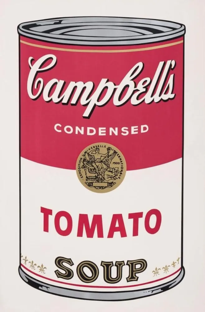 Serigrafia Warhol - Tomato Soup, II.46 from Campbell's Soup I