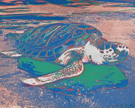 Serigrafia Warhol - Turtle
