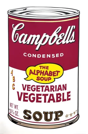 Serigrafia Warhol - Vegetarian Vegetable, II.56 from Campbell's Soup II