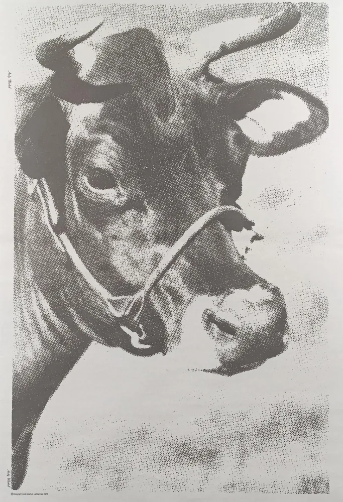 Litografia Warhol - Venice Biennale COW