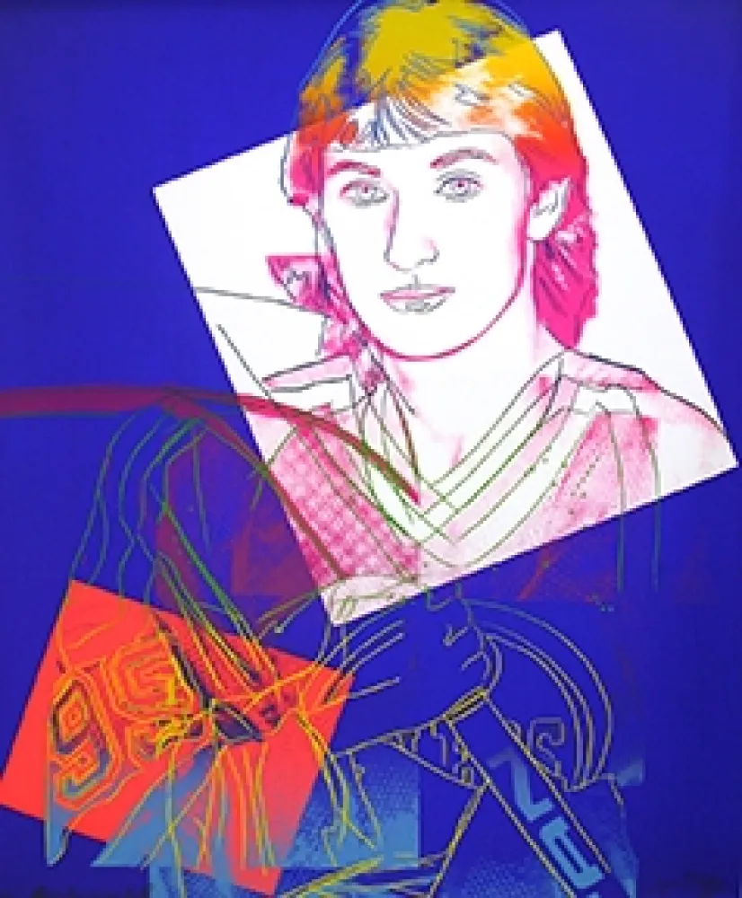 Serigrafia Warhol - Wayne Gretsky