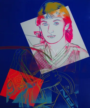 Serigrafia Warhol - Wayne Gretzky (FS II.306)
