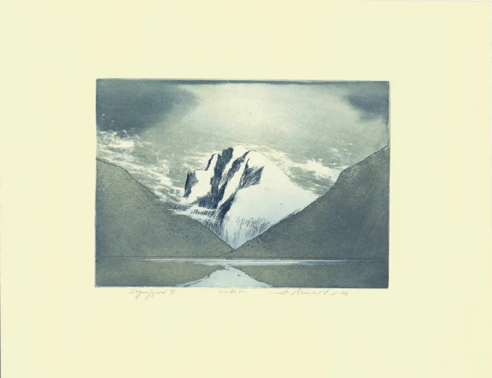 Acquaforte E Acquatinta Werkmeister - Sognefjord III