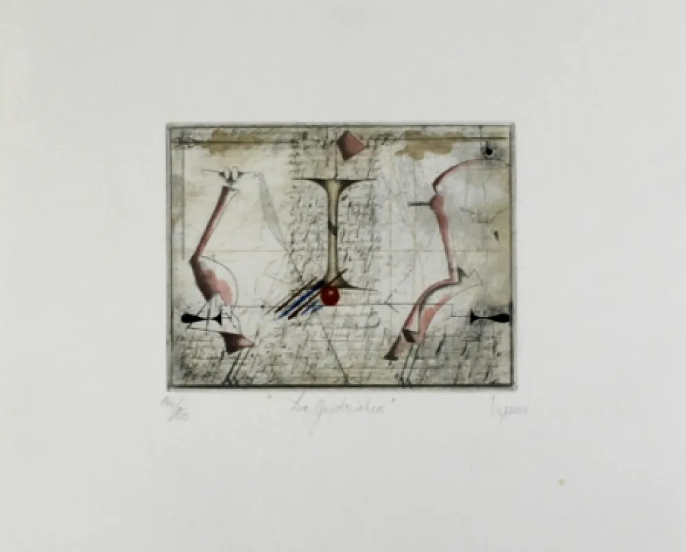 Incisione Werner - Die Geistreichen