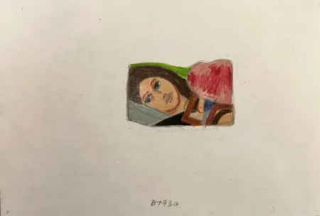 Multiplo Wesselmann - Bedroom Face Sketch