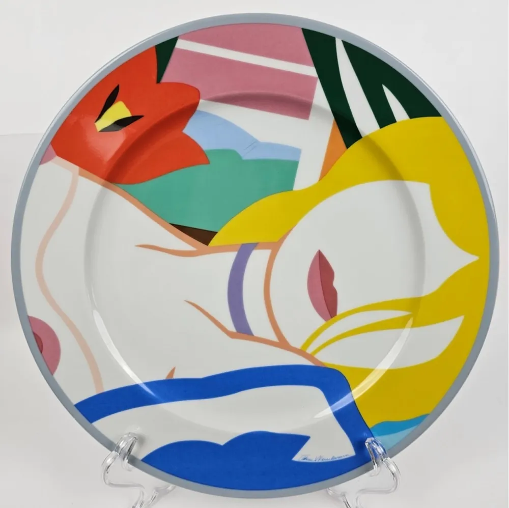 Multiplo Wesselmann - Blonde Vivienne. Künstlerplatzteller