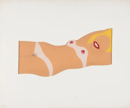 Multiplo Wesselmann - Cut out nude