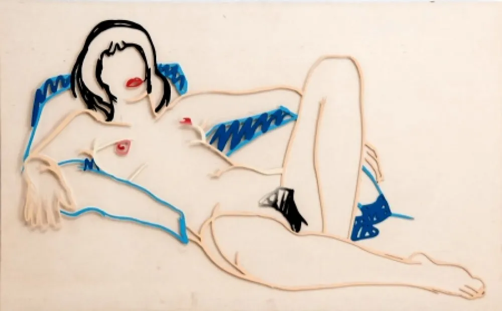 Non Tecnico Wesselmann - Monica Lying on Blanket