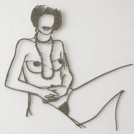 Multiplo Wesselmann - Monica with Necklace, Hands Folded