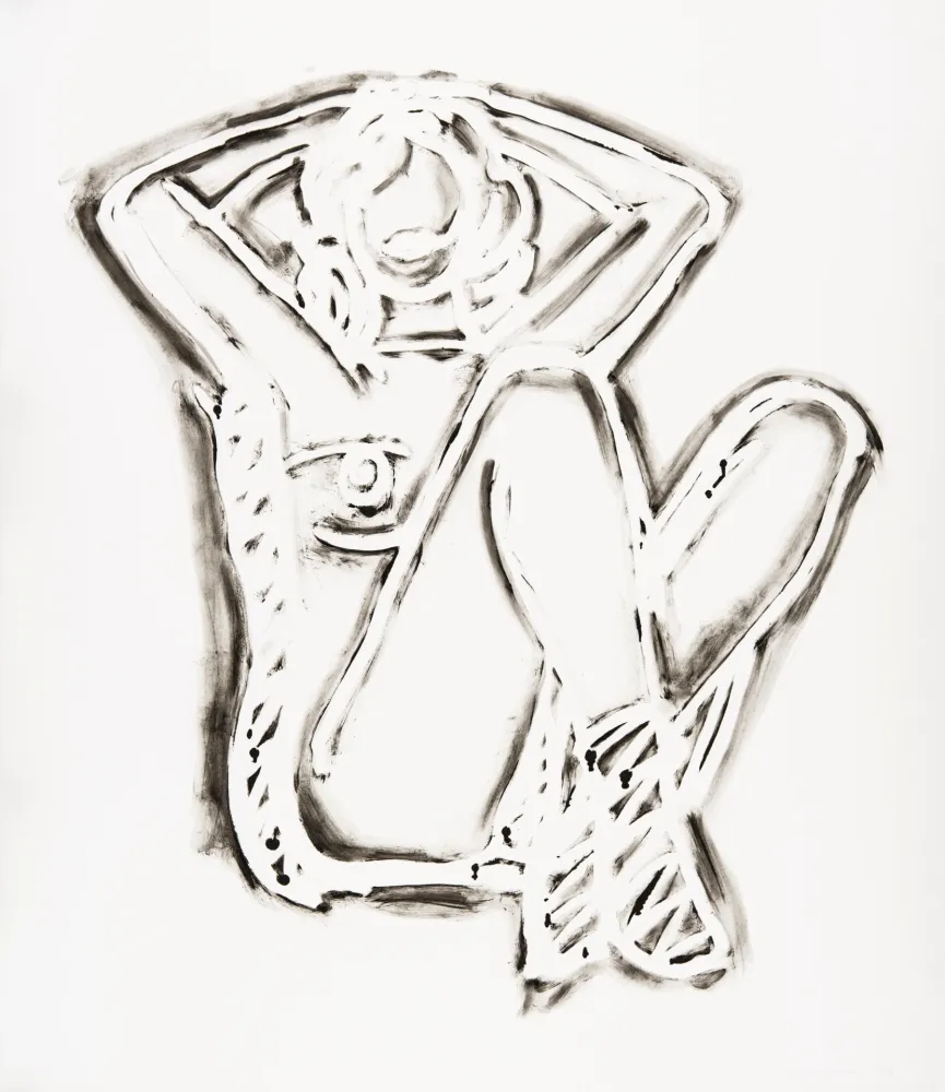 Litografia Wesselmann - Rosemary Sitting Straight Up