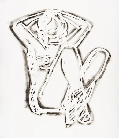 Litografia Wesselmann - Rosemary Sitting Straight Up