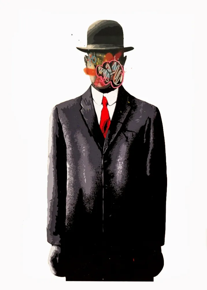 Serigrafia Whatson - Son of a Man (White)