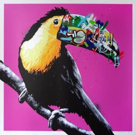Serigrafia Whatson - Toucan (pink)