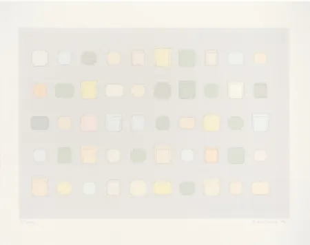Serigrafia Whiteread - 50 Spaces