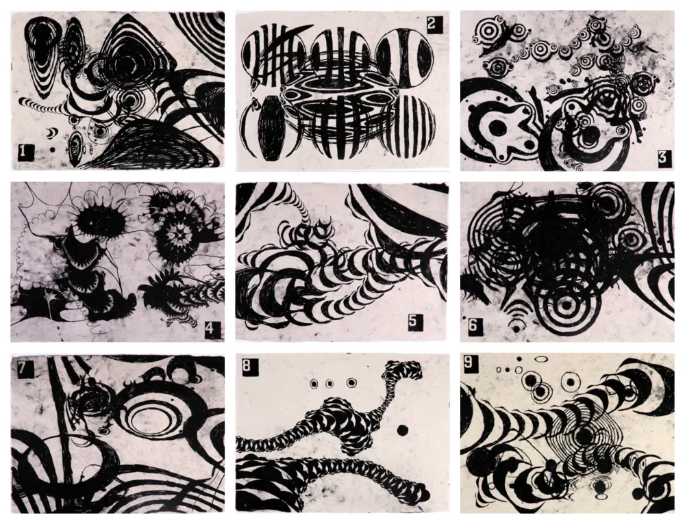 Litografia Winters - Tokyo Notes (portfolio of 9)