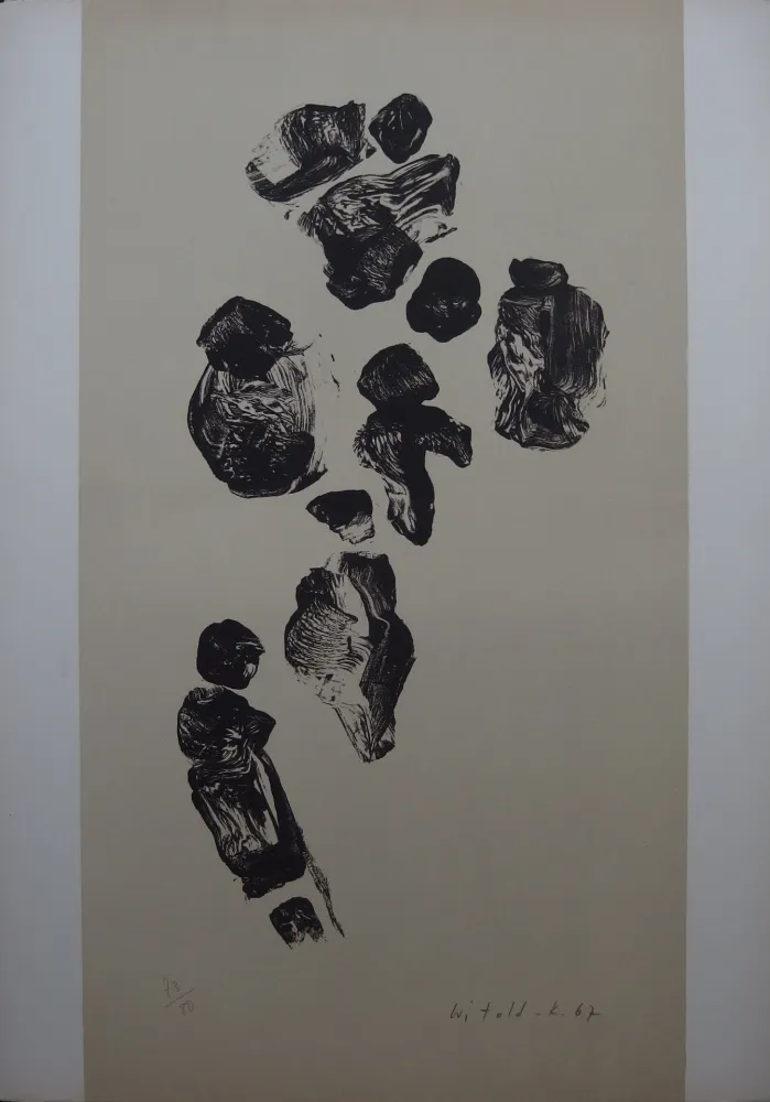 Litografia Witold-K - Le défilé