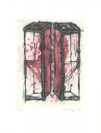 Acquaforte E Acquatinta Wolff - Untitled