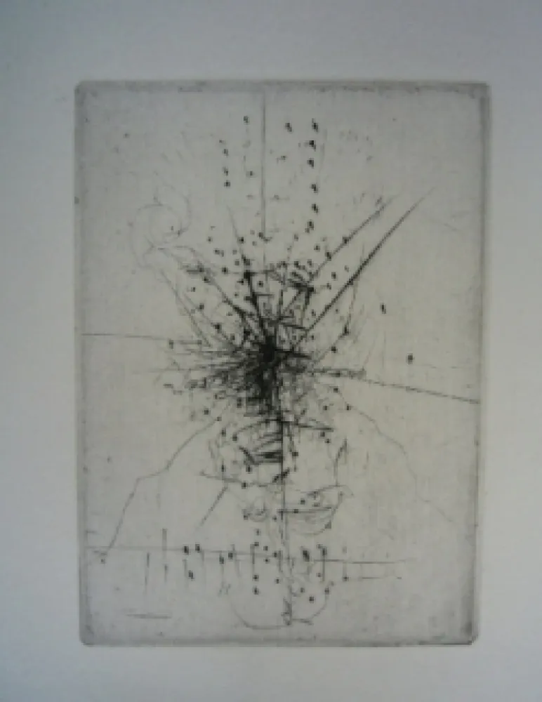 Incisione Wols - Etoile