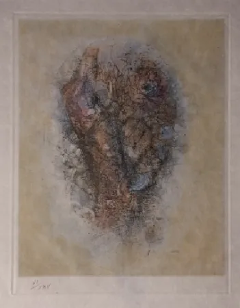 Incisione Wols - Sombre dimanche