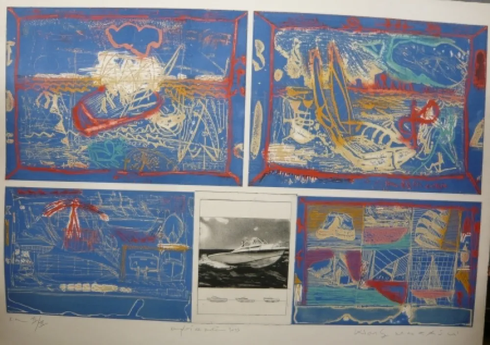 Incisione Wong - Emploi de matières 3033