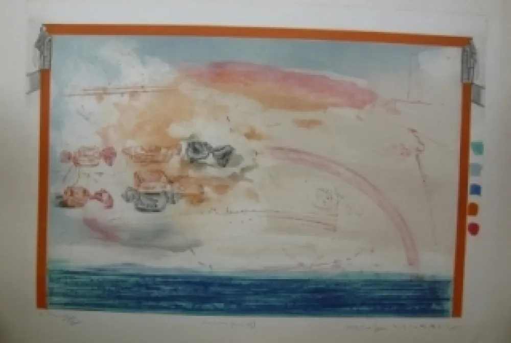 Incisione Wong - Marine