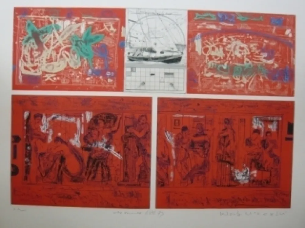 Incisione Wong - Mes vacances d'été