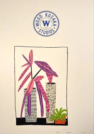 Multiplo Wood - Notepad Doodle 3 (State II)