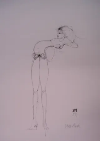 Litografia Wunderlich - Lolita