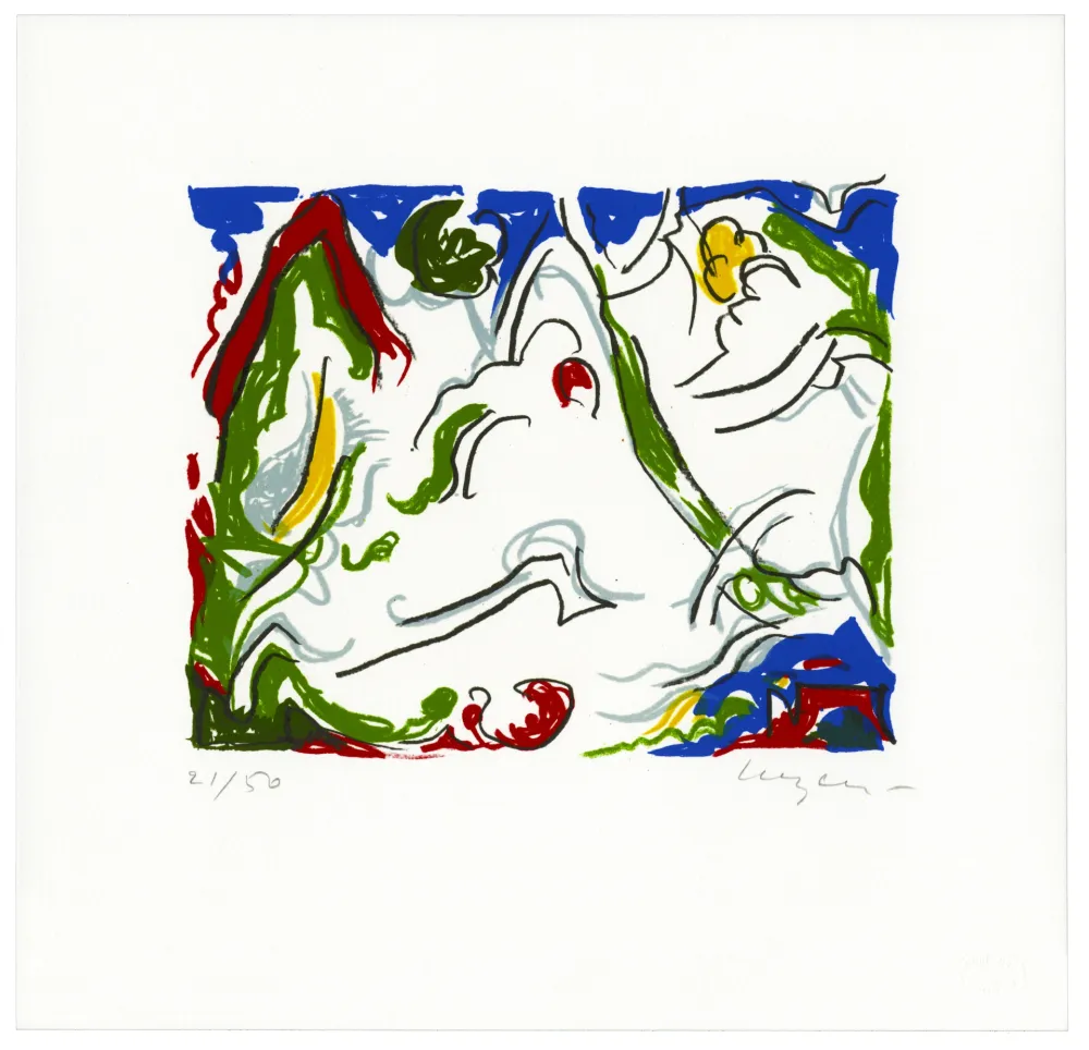 Litografia Wyckaert - Balades III.7