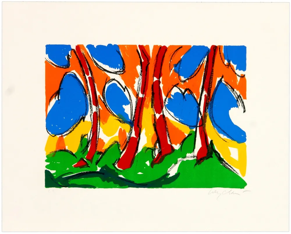 Litografia Wyckaert - Encre cinq et sept