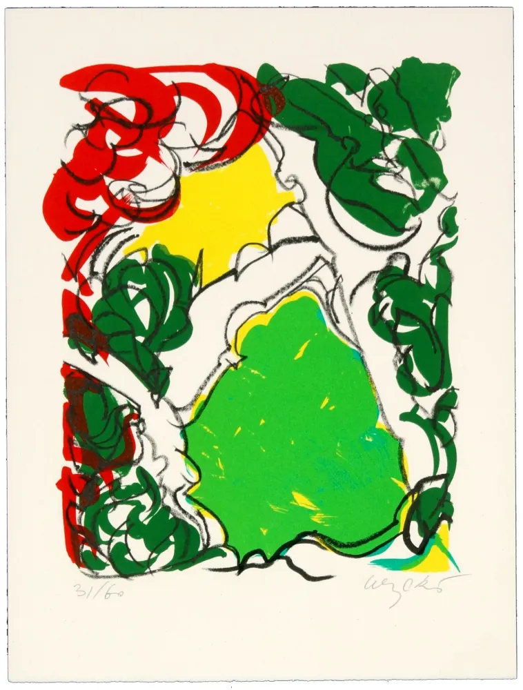 Litografia Wyckaert - Sans titre