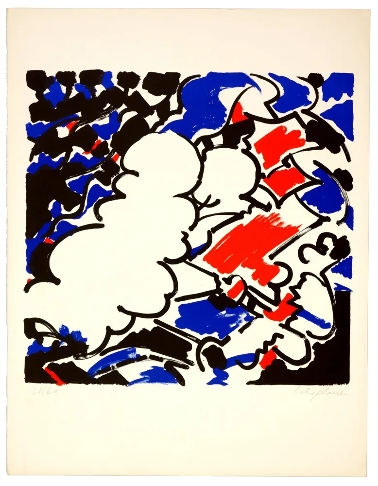 Litografia Wyckaert - Sans titre