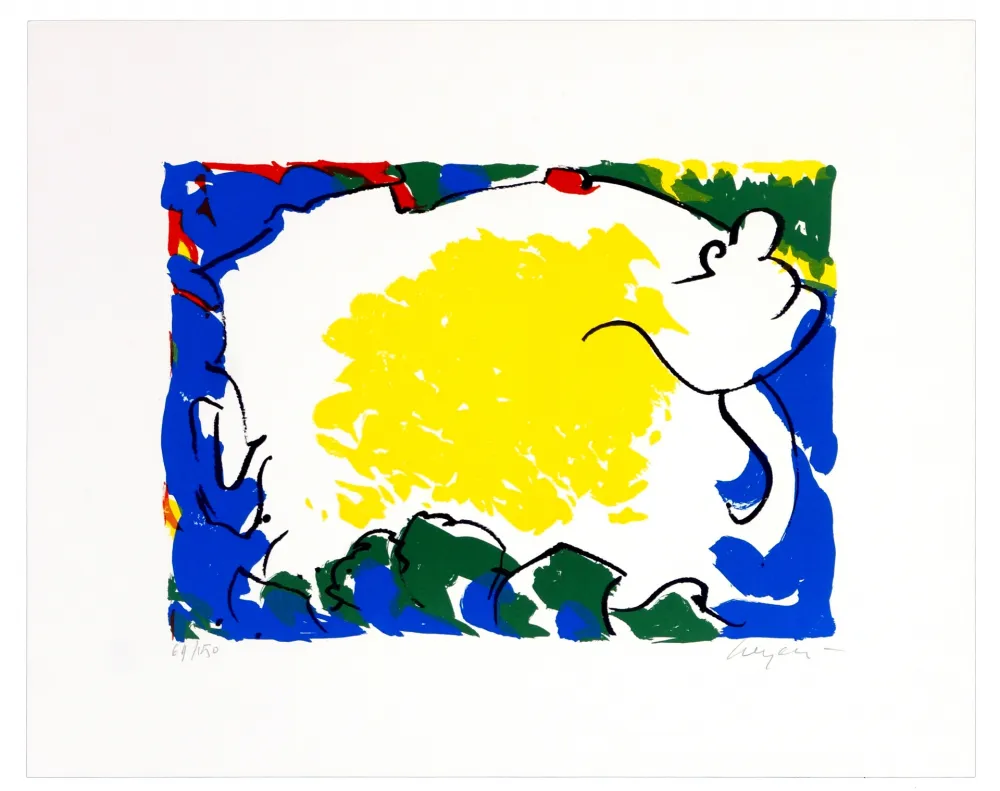 Litografia Wyckaert - Sans titre