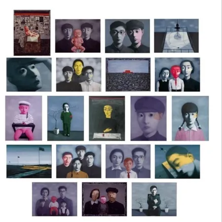 Litografia Xiaogang - The Storyteller's Enchantments (Portfolio of 20)