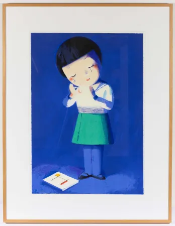 Litografia Ye - Crying Girl