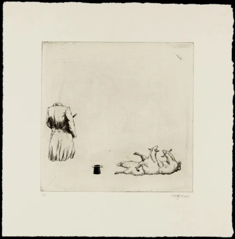 Acquaforte Zaare-Nahandi - Sans titre