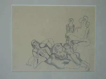 Non Tecnico Zadkine - Les baigneuses