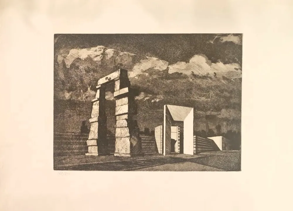 Acquaforte Zamboni - Senza titolo