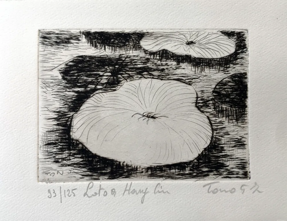 Acquaforte Zancanaro - Loto a Hang-Cin