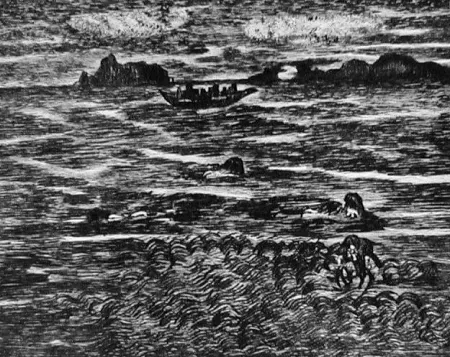 Incisione Zancanaro - Senza titolo