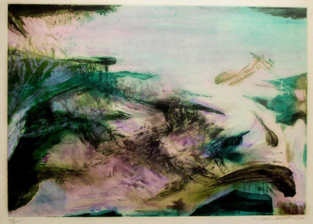 Acquatinta Zao - Aquatint 252