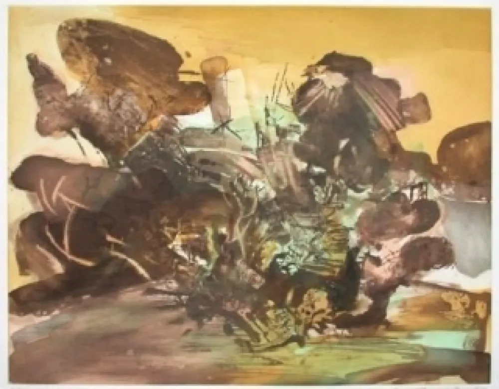 Acquaforte E Acquatinta Zao - Composition 262