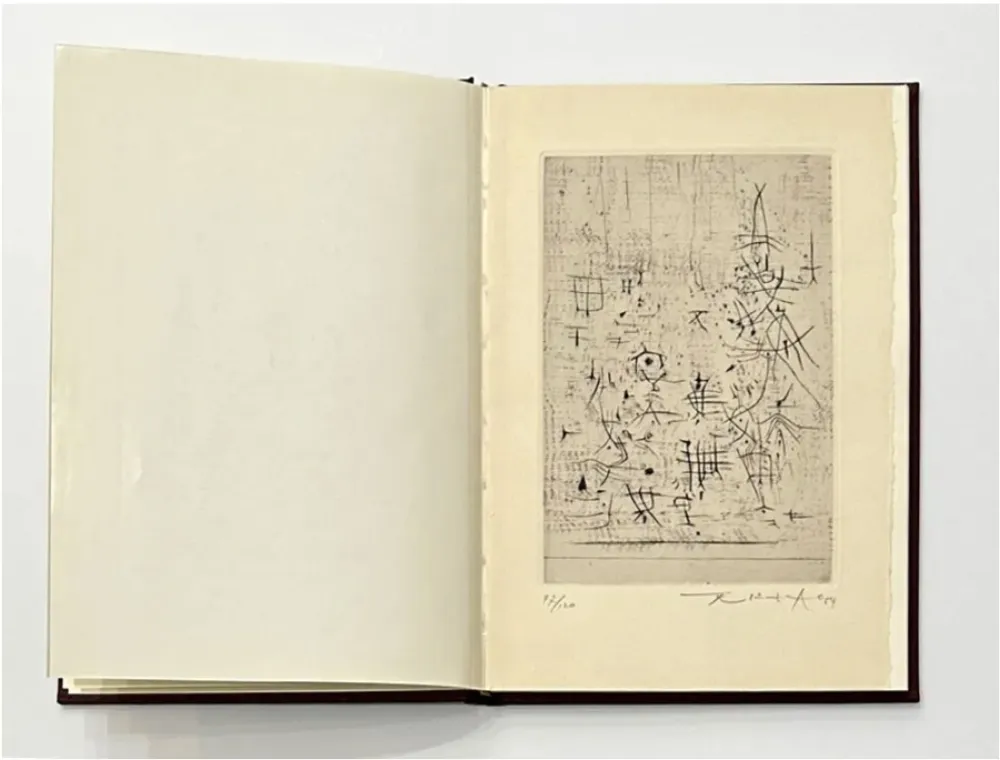 Libro Illustrato Zao - Composition - Gravure signée